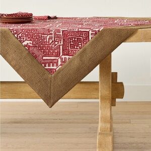 NWT POTTERY BARN FEZ COTTON TABLE THROW